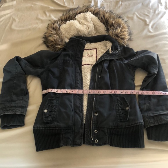 hollister winter jacket